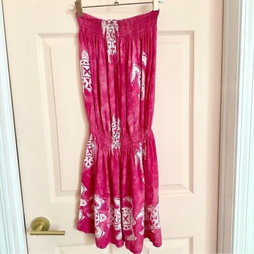 Pink Aloha lightweight summer dress